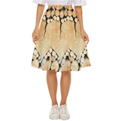 Wooden Heart Classic Short Skirt