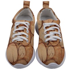 Wood-logs Kids Athletic Shoes by nate14shop