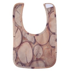 Wood-logs Baby Bib by nate14shop