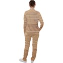 Wood-panel Casual Jacket and Pants Set View2