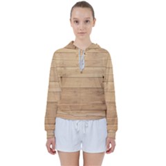 Wood-panel Women s Tie Up Sweat by nate14shop