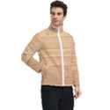 Wood-panel Men s Bomber Jacket View2