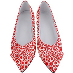 Background-heart Women s Bow Heels by nate14shop