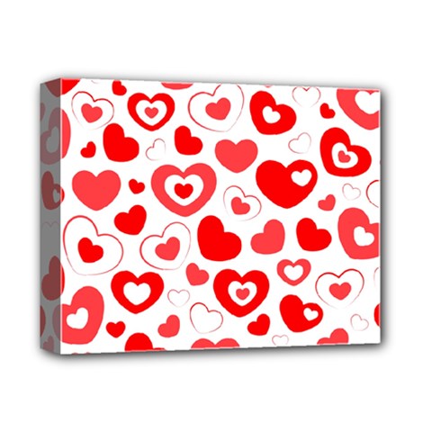 Cards-love Deluxe Canvas 14  X 11  (stretched) by nate14shop