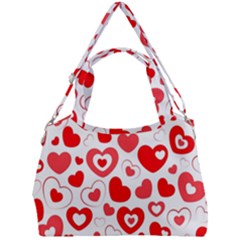 Cards-love Double Compartment Shoulder Bag