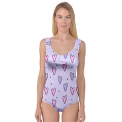 Heart-purple-pink-love Princess Tank Leotard  by nate14shop