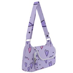 Heart-purple-pink-love Multipack Bag by nate14shop