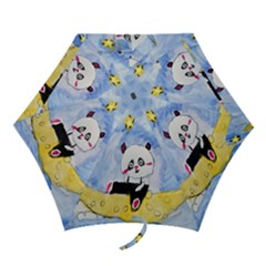 Panda Mini Folding Umbrellas by nate14shop