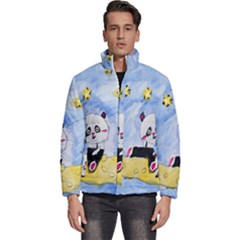 Panda Men s Puffer Bubble Jacket Coat by nate14shop