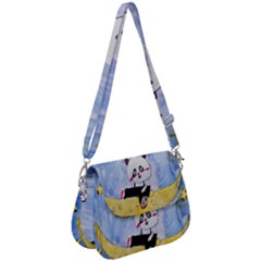 Panda Saddle Handbag by nate14shop