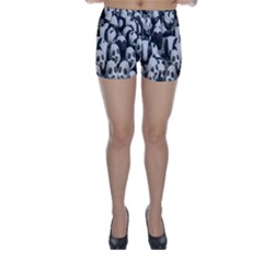 Panda-bear Skinny Shorts by nate14shop