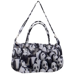 Panda-bear Removal Strap Handbag by nate14shop