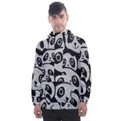 Street-art Men s Front Pocket Pullover Windbreaker