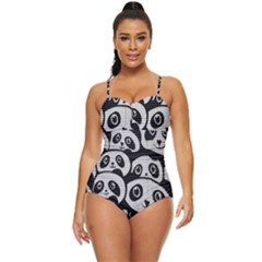 Street-art Retro Full Coverage Swimsuit by nate14shop