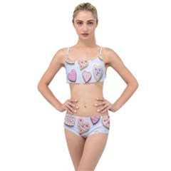 Valentines-day Layered Top Bikini Set by nate14shop