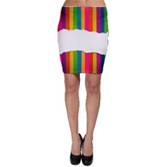 Art-and-craft Bodycon Skirt by nate14shop