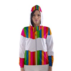 Art-and-craft Women s Hooded Windbreaker by nate14shop