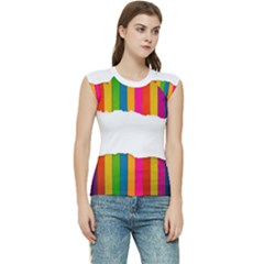 Art-and-craft Women s Raglan Cap Sleeve Tee by nate14shop