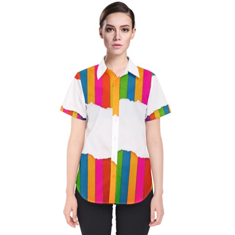 Art-and-craft Women s Short Sleeve Shirt by nate14shop