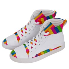 Art-and-craft Women s Hi-top Skate Sneakers by nate14shop