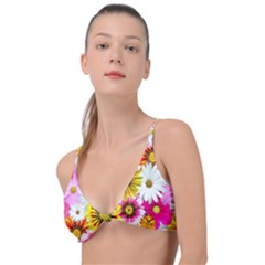 Blossoms Knot Up Bikini Top