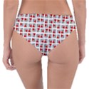 Spanish Love Phrase Motif Pattern Reversible Classic Bikini Bottoms View2