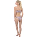 Spanish Love Phrase Motif Pattern Classic Bandeau Bikini Set View2