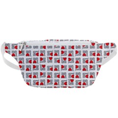 Spanish Love Phrase Motif Pattern Waist Bag 