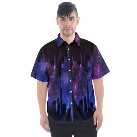 Digital-art Men s Short Sleeve Shirt by nate14shop