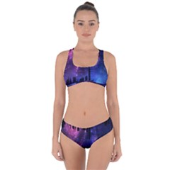 Digital-art Criss Cross Bikini Set