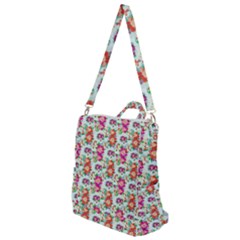 Floral Crossbody Backpack by nate14shop