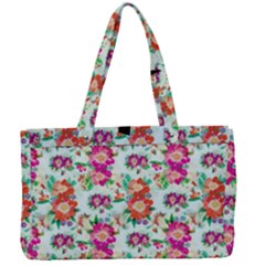 Floral Canvas Work Bag