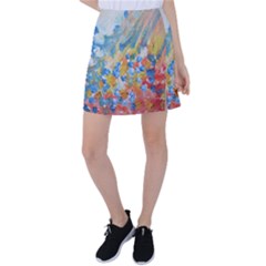 Oil-paint Tennis Skirt by nate14shop