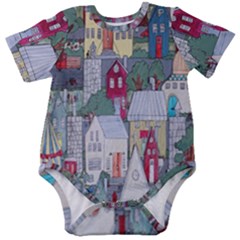 Painting Baby Short Sleeve Onesie Bodysuit by nate14shop