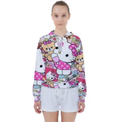 Hello-kitty-001 Women s Tie Up Sweat by nate14shop