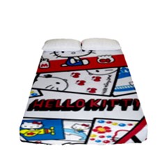 Hello-kitty-002 Fitted Sheet (full/ Double Size) by nate14shop