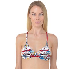 Hello-kitty-002 Reversible Tri Bikini Top by nate14shop