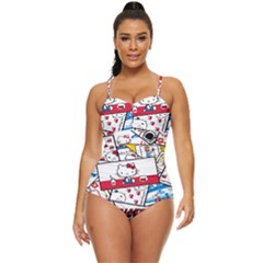 Hello-kitty-002 Retro Full Coverage Swimsuit by nate14shop