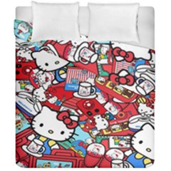 Hello-kitty-003 Duvet Cover Double Side (california King Size)