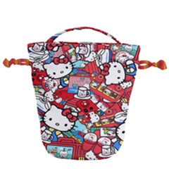 Hello-kitty-003 Drawstring Bucket Bag