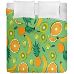 Fruits Duvet Cover Double Side (california King Size)