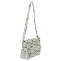 Paper Shoulder Bag With Back Zipper