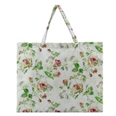 Paper Zipper Large Tote Bag by nate14shop