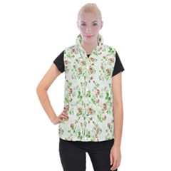 Paper Women s Button Up Vest by nate14shop