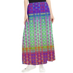 Space Explosion  Maxi Chiffon Skirt