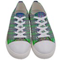 Space Explosion  Men s Low Top Canvas Sneakers View1