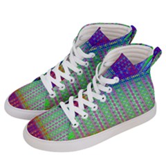 Space Explosion  Men s Hi-top Skate Sneakers by Thespacecampers