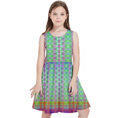 Space Explosion  Kids  Skater Dress by Thespacecampers