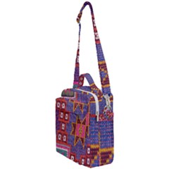 Abstrac-carpet Crossbody Day Bag by nate14shop