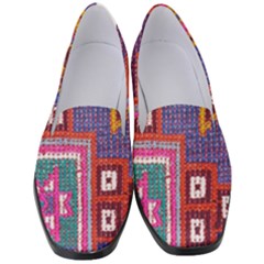 Abstrac-carpet Women s Classic Loafer Heels by nate14shop